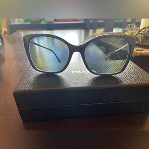 Prada Women's Sunglasses with Black Frame